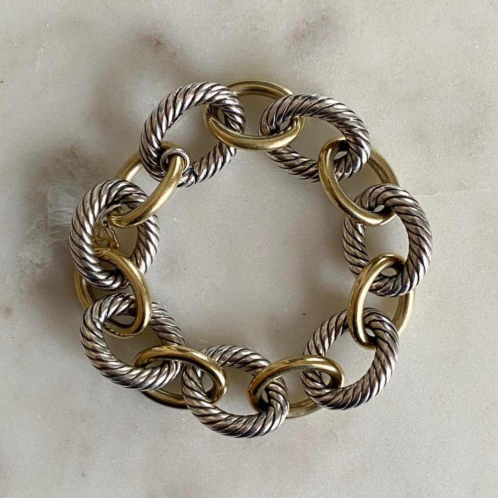 David Yurman Large Oval Link Bracelet